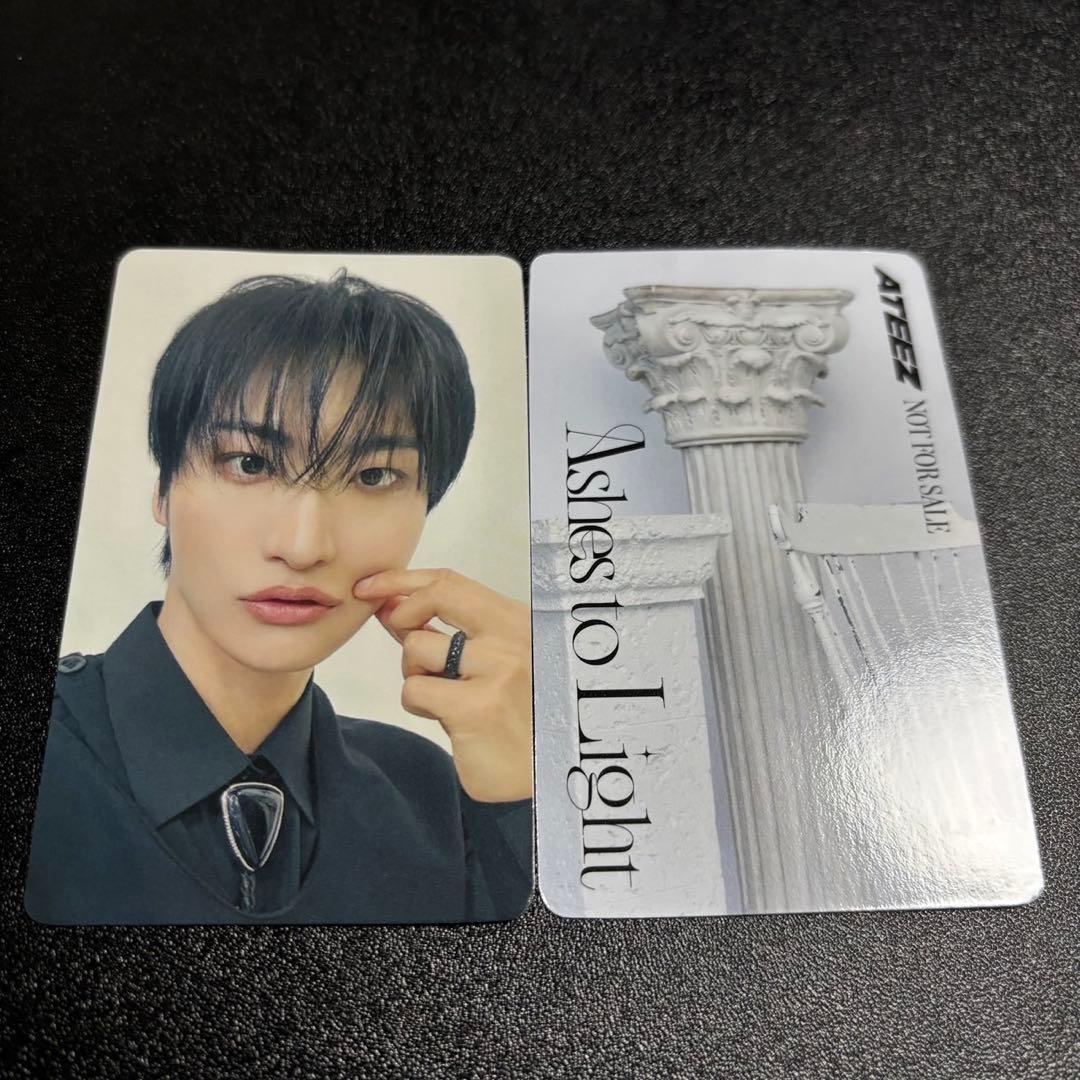 ATEEZ ソンファ Ashes to Light タワレコ ラキロト トレカ - メルカリ