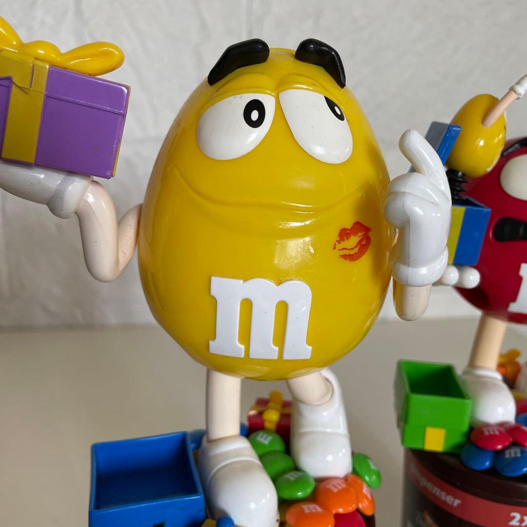 エムアンドエムズ m&m's 人形 マスコット ディスペンサー 2個セット
