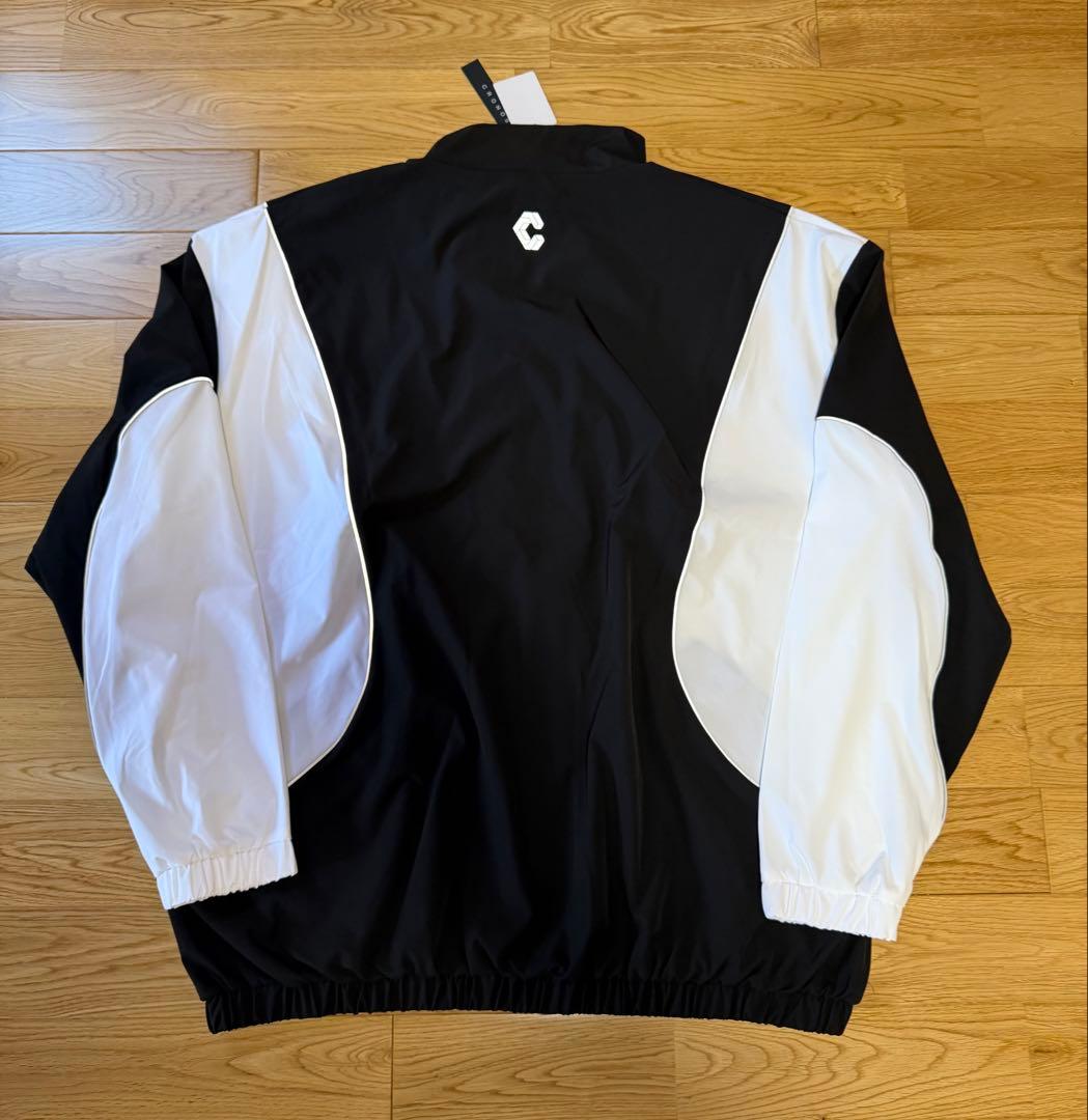 新品！CRONOSナイロンジャケット ブラック/ホワイト - メルカリ