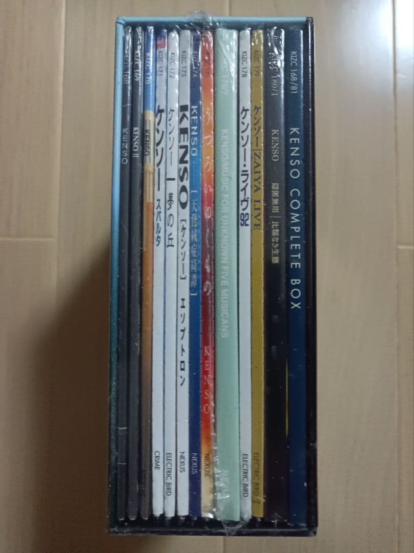 KENSO 13CD+1DVD COMPLETE BOX 新品未開封