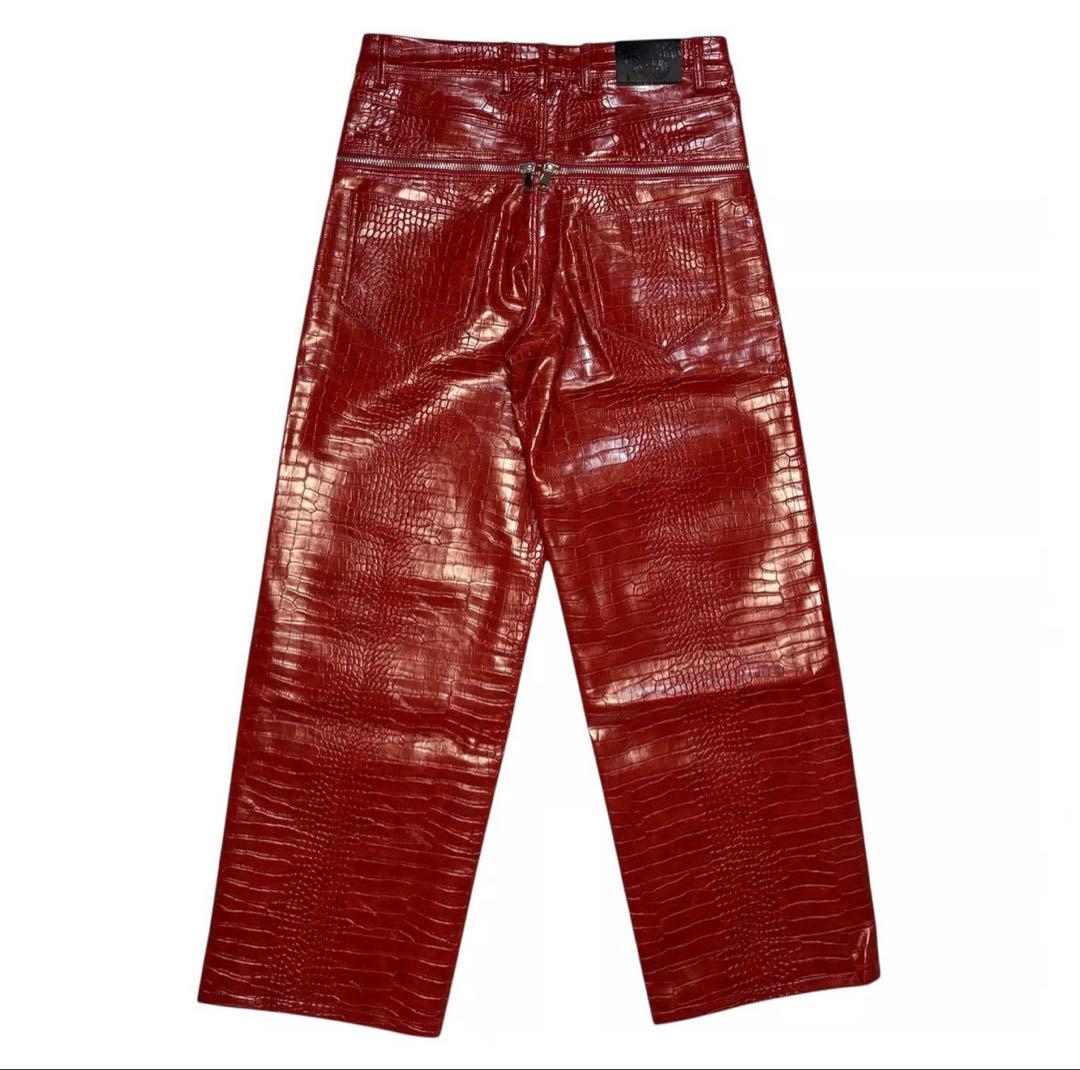 goar.archive クロコレザーパンツ M 新品未使用 - メルカリ