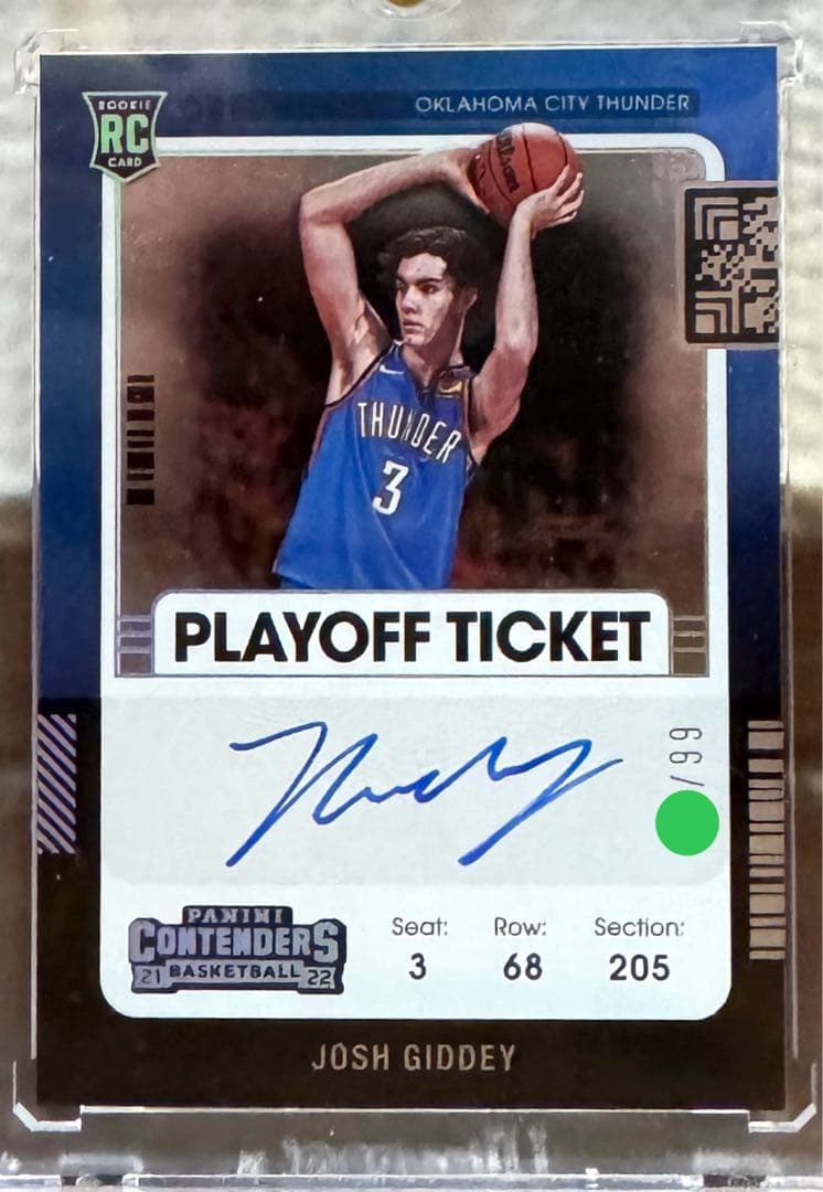 Josh Giddey RC auto /99シリ 2026年最新】josh giddeyの人気アイテム - メルカリ