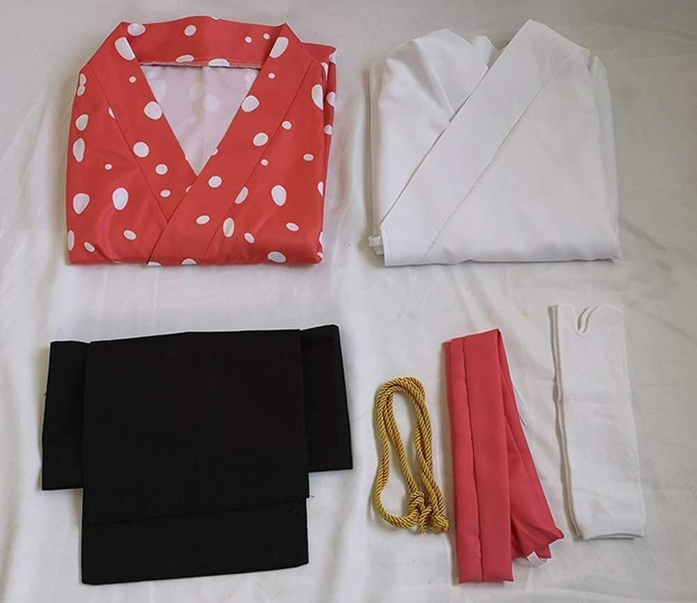 鬼滅の刃 恋雪 コスプレ 衣装 ＆ 恋雪 ヘアクリップ ピン 髪飾り 【美