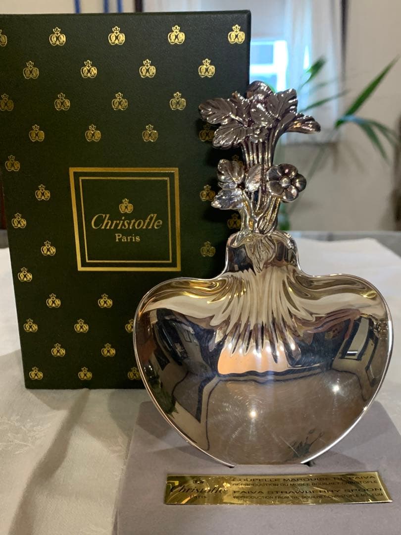 クリストフル ストロベリースプーン 箱付き - メルカリ