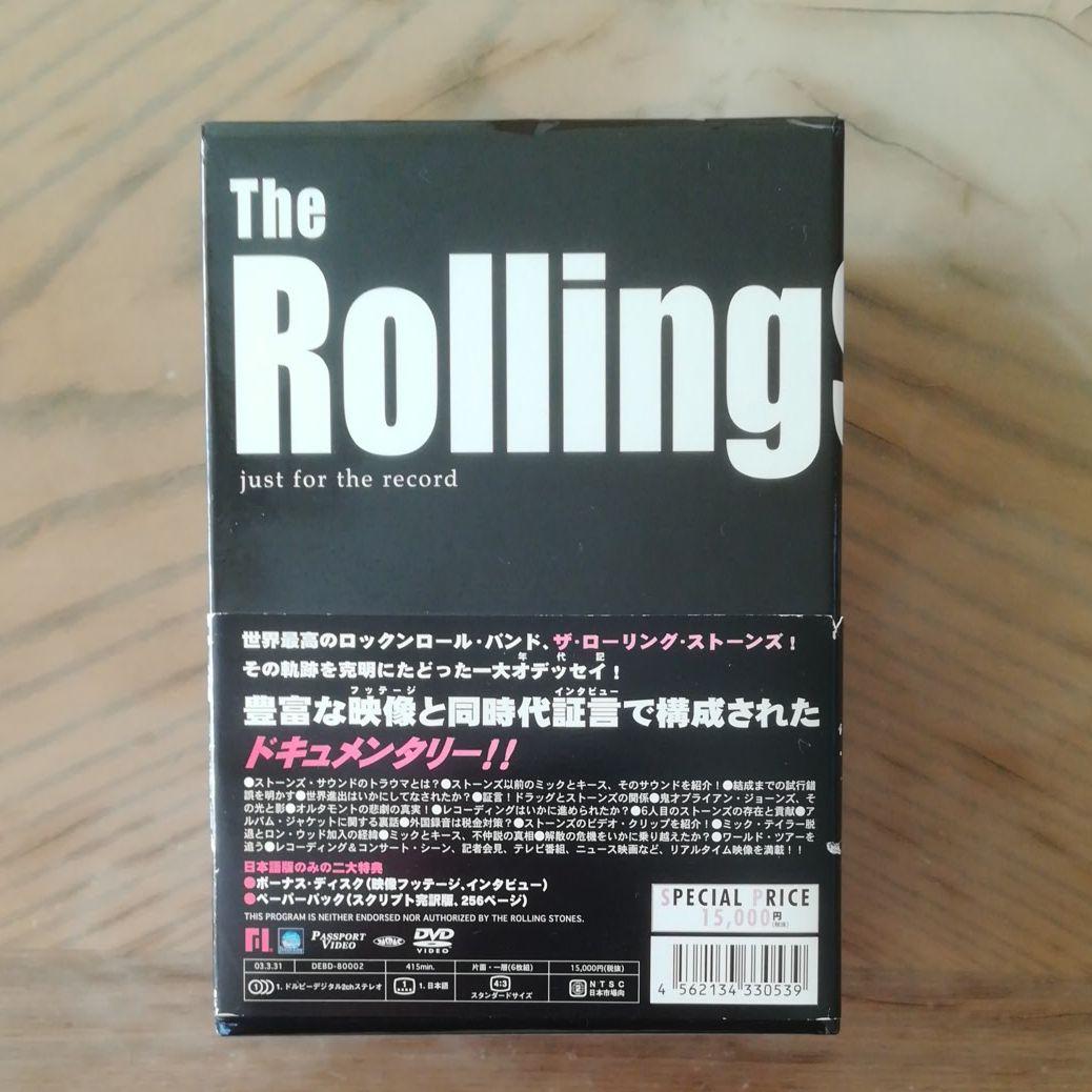 ザ・ローリング・ストーンズ/ジャスト・フォー・ザ・レコード〈3ヶ月