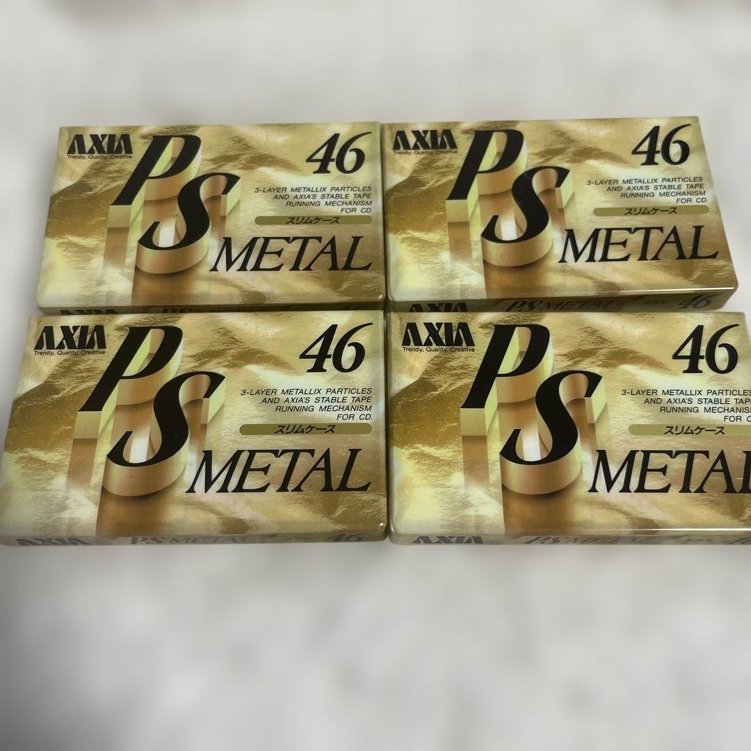 METAL46 AXIA メタルポジション 他8個セット 未開封 カセットテープ