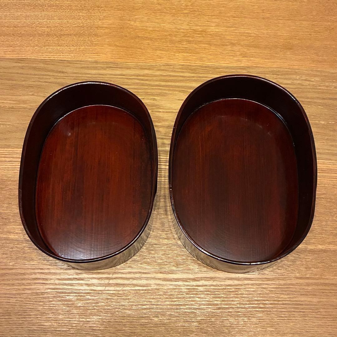 大人気⭐︎【新品】井川メンパ 望月 栄一作 静岡県指定郷土工芸品 楕円