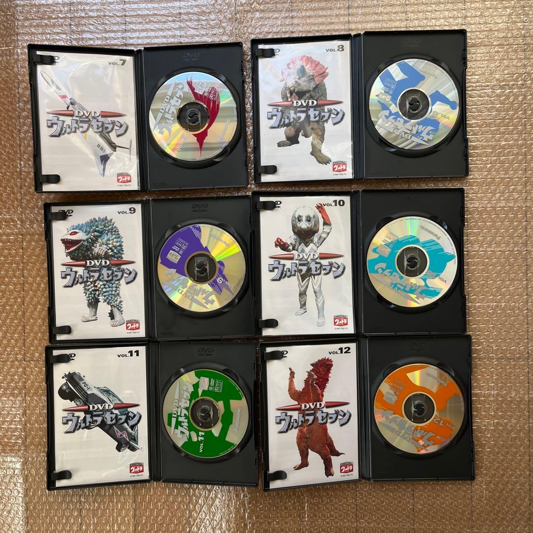 中古 ※vol.11はキズあり DVD ウルトラセブン 全12巻セット - メルカリ