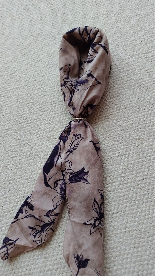 calmlence スカーフ calmlence / Fringe Scarf (Purple) | twelve