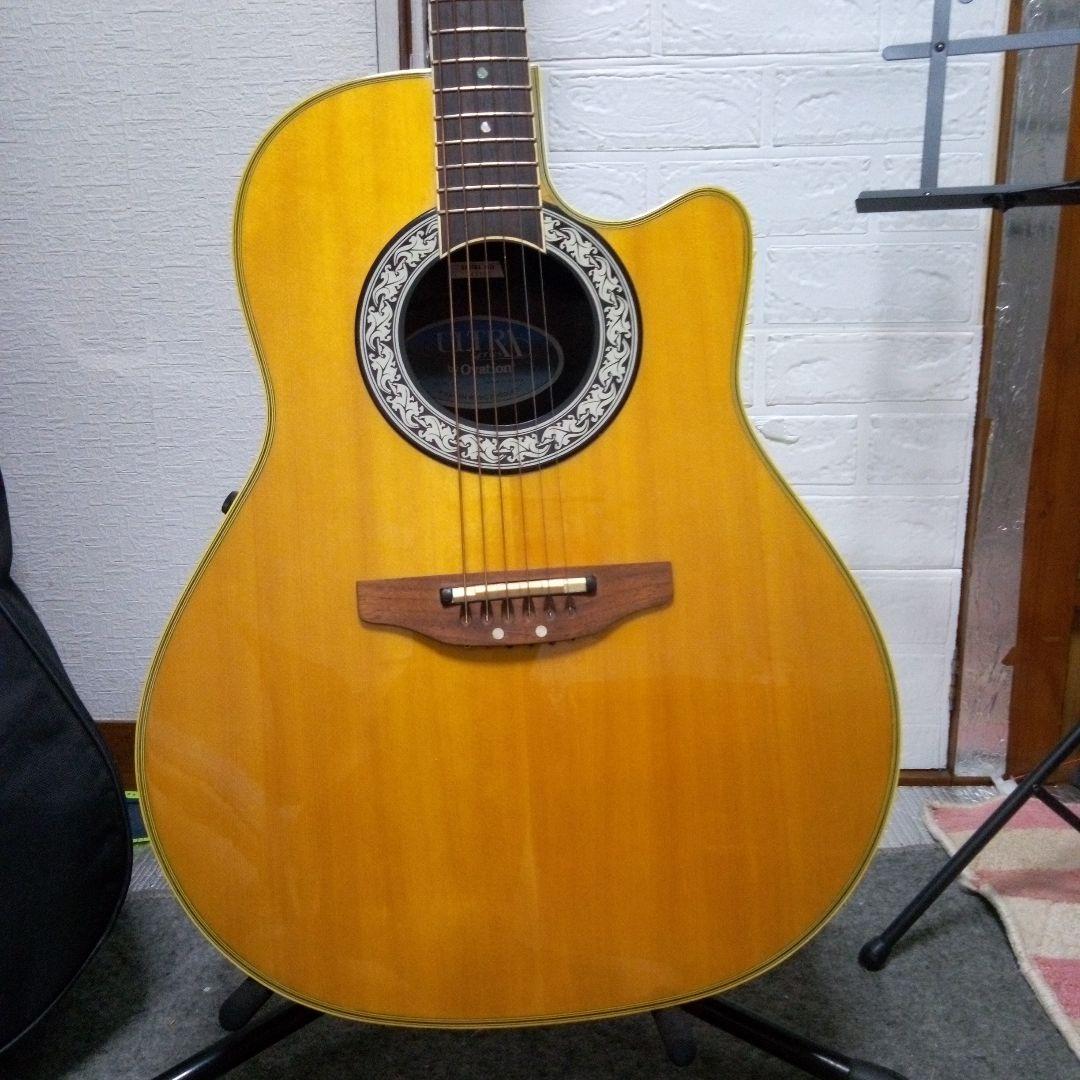 Ovationエレアコギター❗ 未使用に近い(⌒‐⌒) Ovation（オベーション） CE48P エレアコ アコギ スペシャル 18点