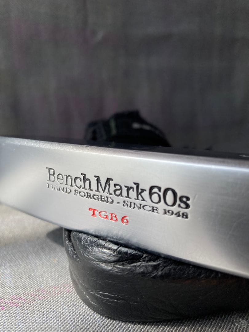 ☆-ウッドブロス パター ベンチマーク60Sパター TGB-6 ウッド
