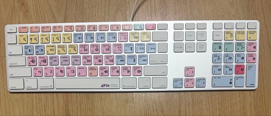 Avid Pro Tools Mac用キーボード Amazon.co.jp: Editors Keys Avid Pro Tools Mac用キーボード | 完全