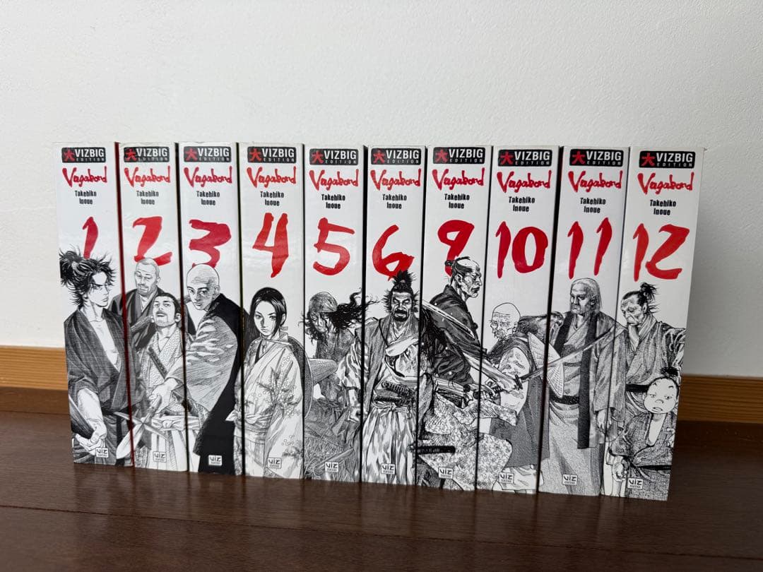 希少/美品】 大判 英語版 バガボンド 10巻セット - メルカリ