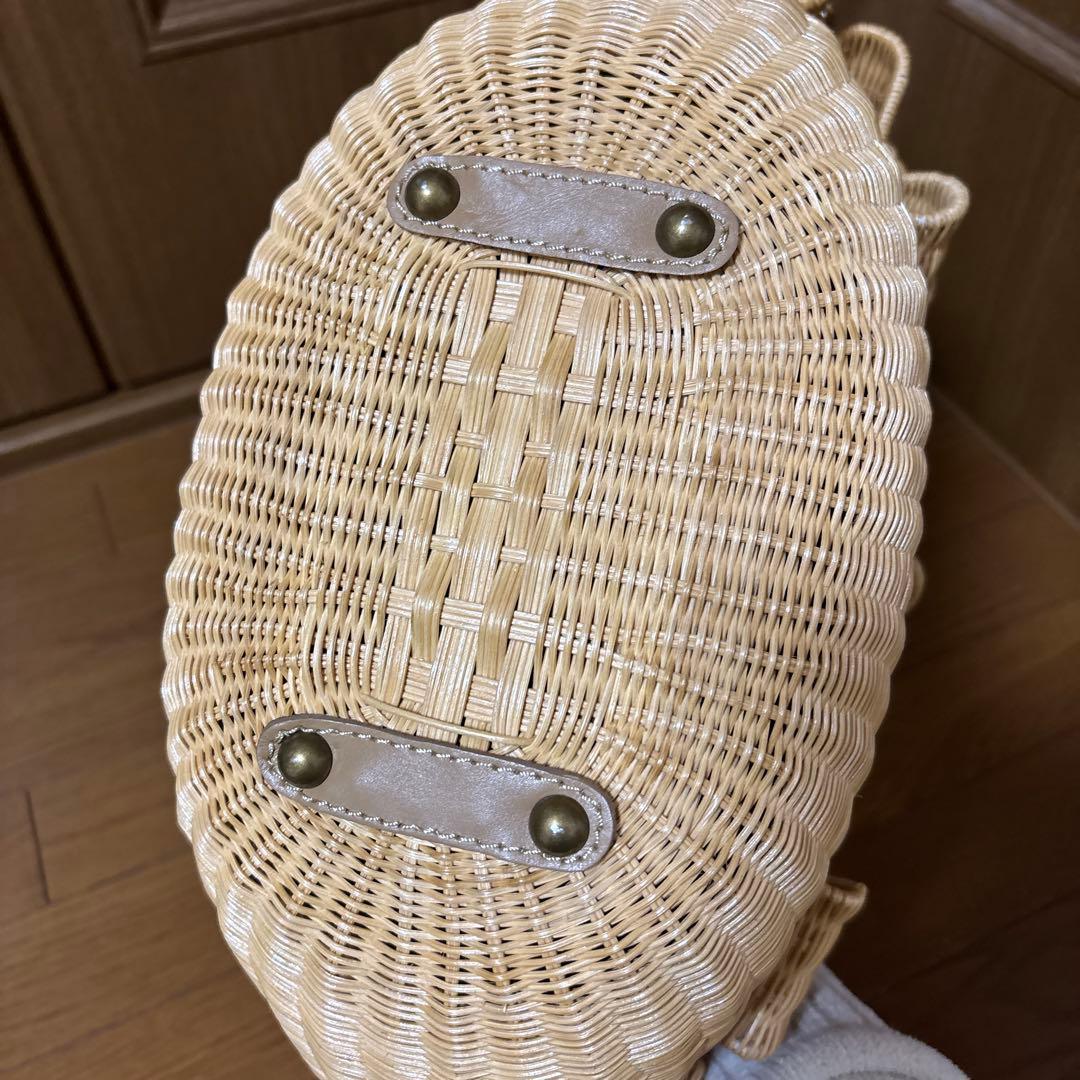 猫*読様 Anatelier リボンかごバッグ