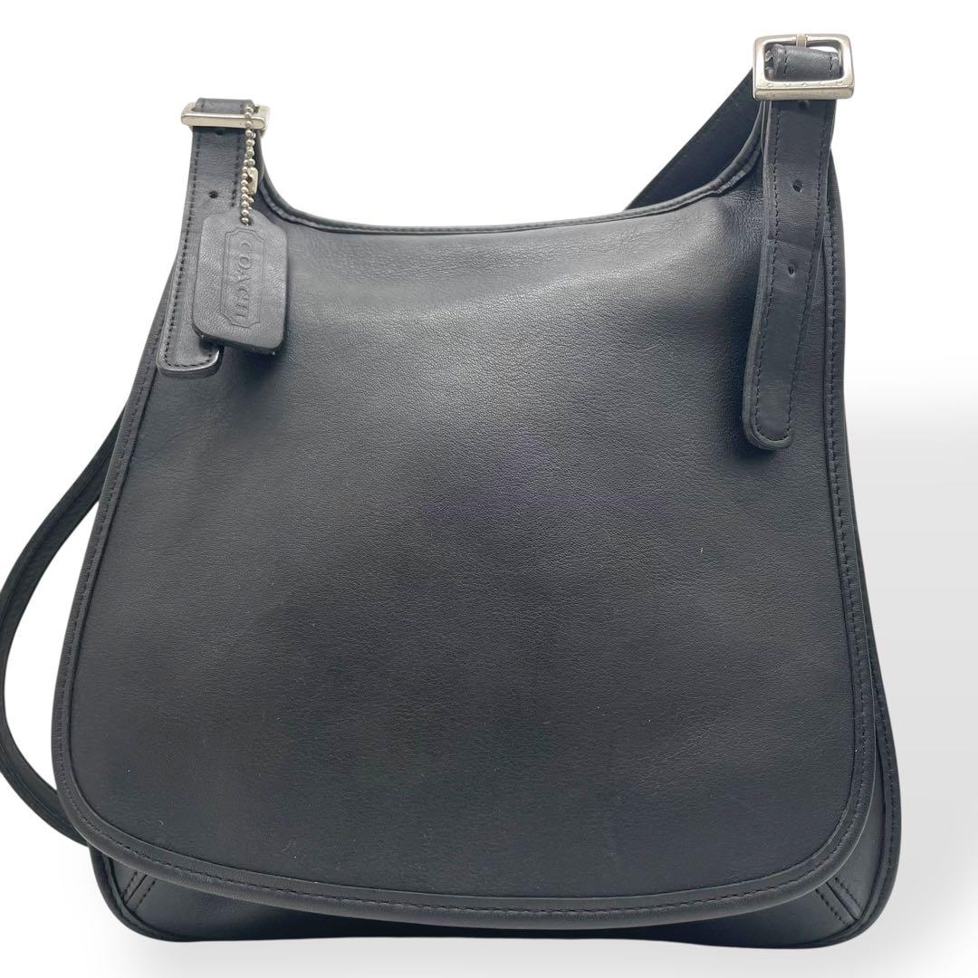 極美品 COACH オールドコーチ グラブタンレザー ショルダーバッグ