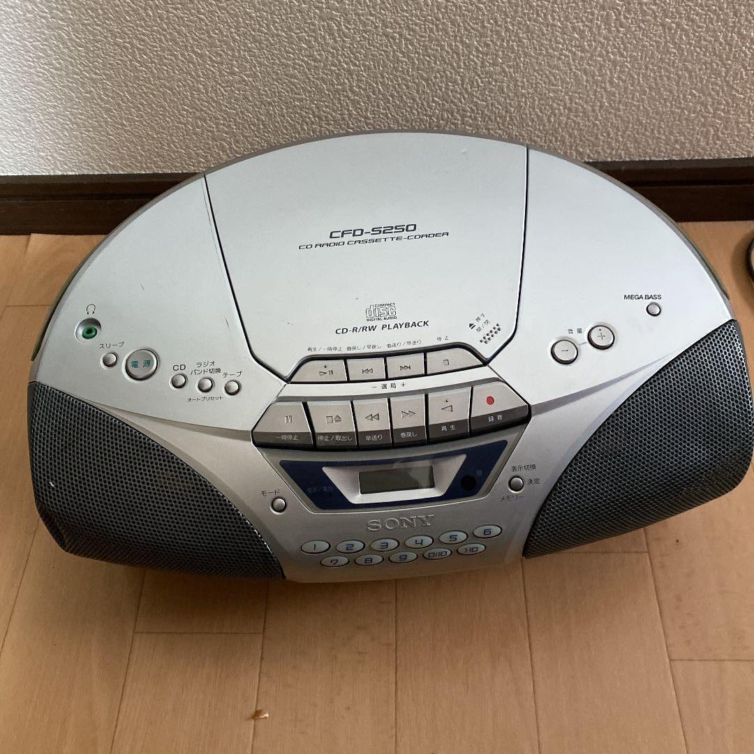 SONY CDラジカセ - メルカリ