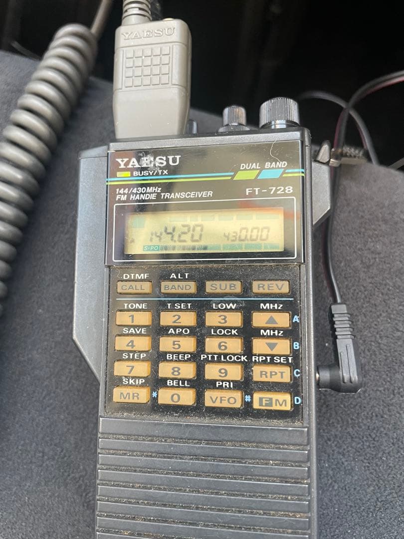 YAESU FT-728 デュアルバンド トランシーバー 6点セット
