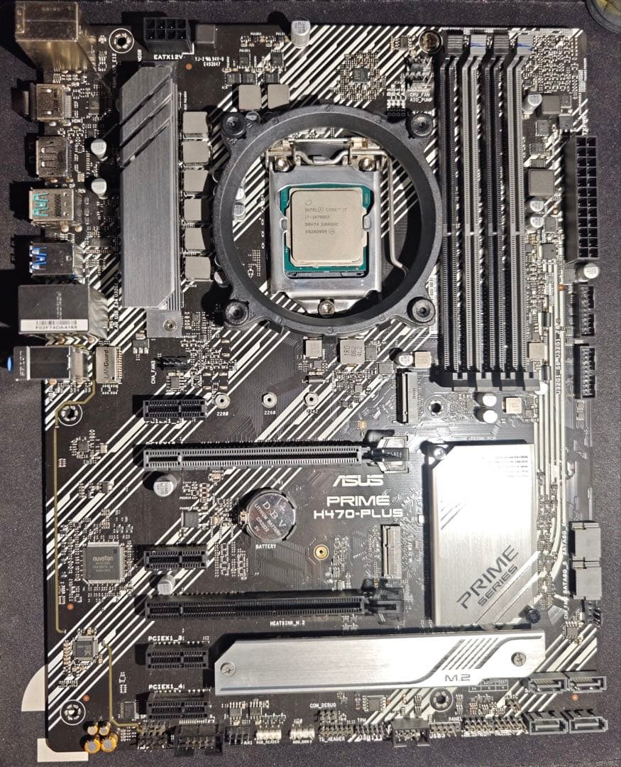 Intel Core i7-10700KF ASUS H470-PLUSセット - メルカリ