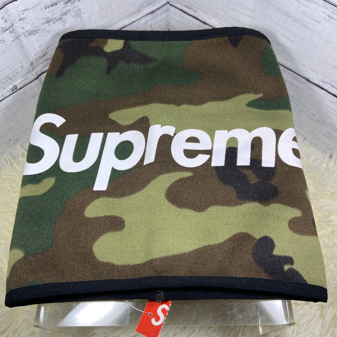 タグ付✨Supreme 15AW Fleece Neck Gaiter Camo