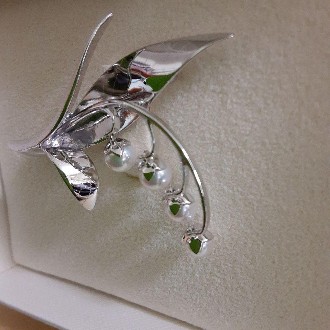 TASAKI シルバーブローチ 花と鈴蘭 - メルカリ