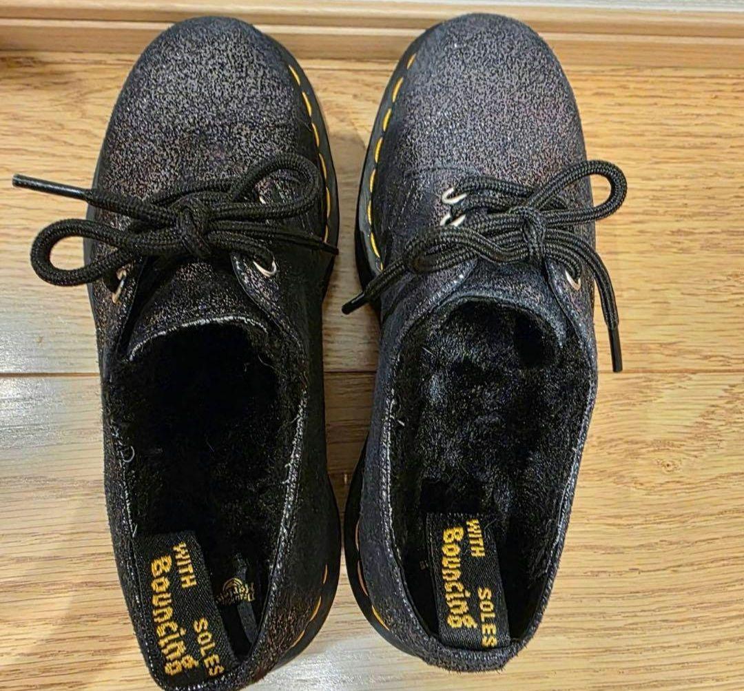 Dr. Martensドクターマーチン グリッター厚底シューズ