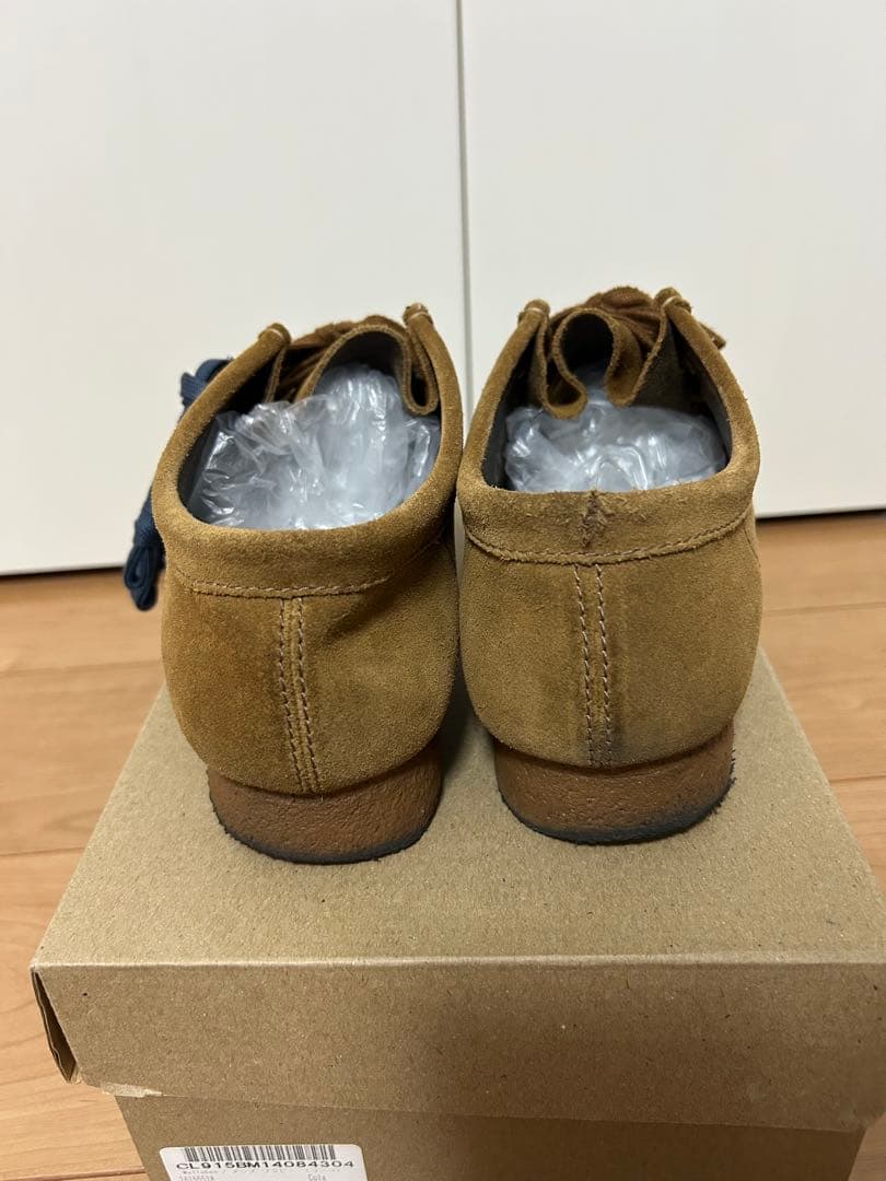 【CLARKS ORGINALS】Wallabee cola 28.0cm