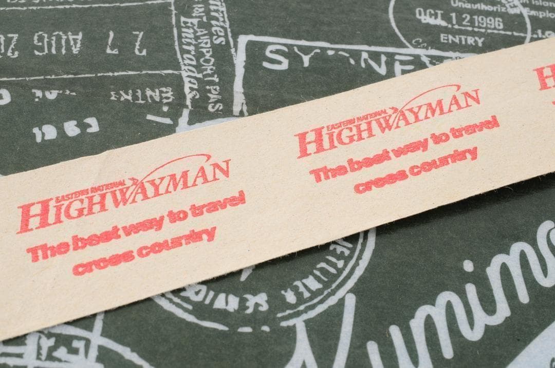 裏フェチ】◇海外 イギリス ヴィンテージ バス ロールチケット EAST 黒◇