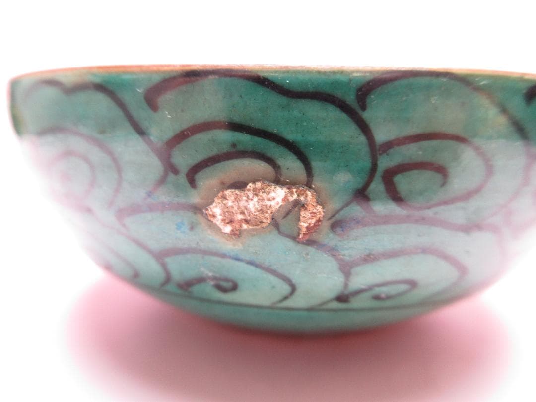 時代物 九谷 庄三 鶉紋 小鉢 7客 TN 87 70816