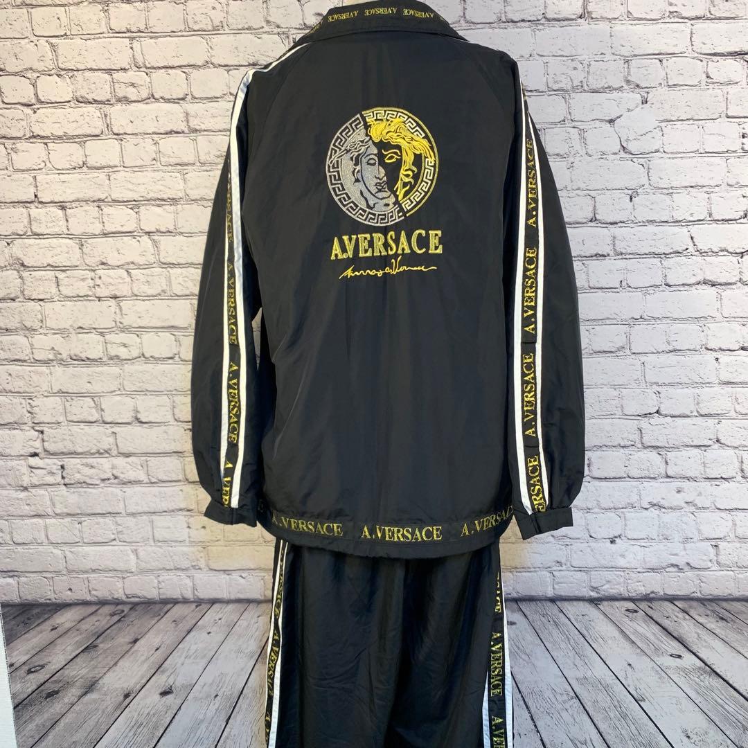 A.VERSACE ヴェルサーチ ナイロンセットアップ - メルカリ