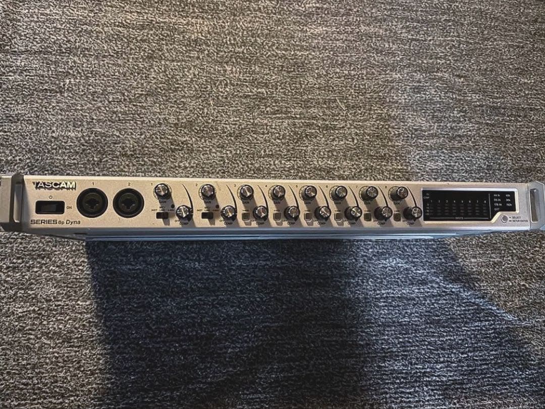 4*3様 TASCAM SERIES 8 プリアンプ SERIES 8p Dyna | 8 チャンネルマイクプリアンプ / DAコンバーター