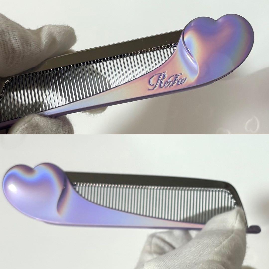 リファ クラブアイラ ハートコームアイラ ミラー シルキーパープル