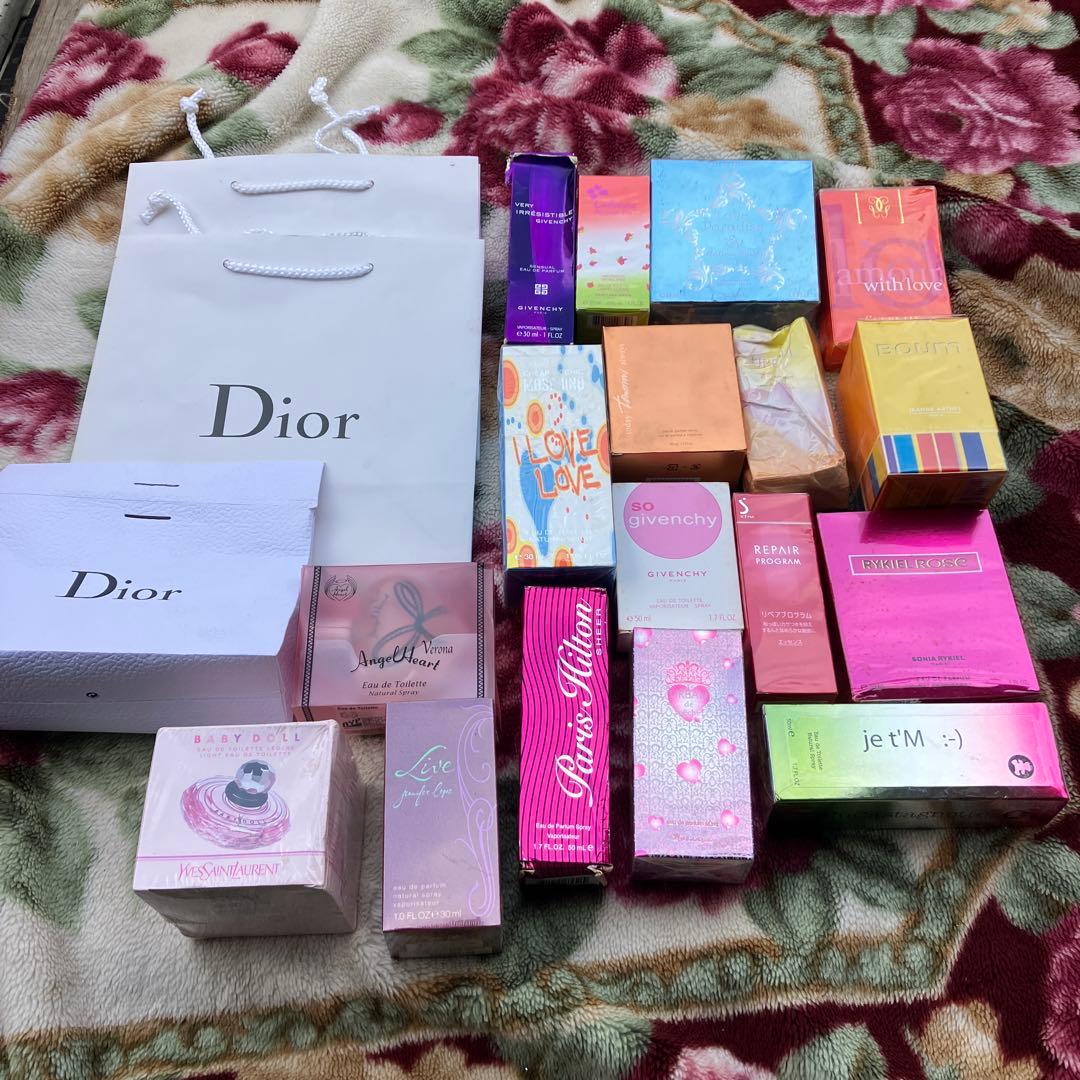 Dior 香水　まとめ売り　ブランド不明 ディオール、エルメス、カルティエなど、ラグジュアリーブランドの