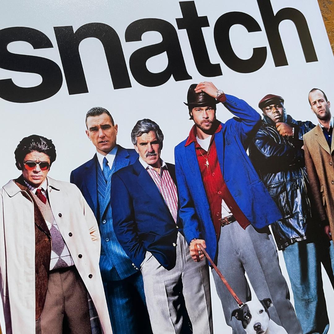 海外版ポスター『スナッチ』（Snatch）#1☆ガイ・リッチー/ブラッド