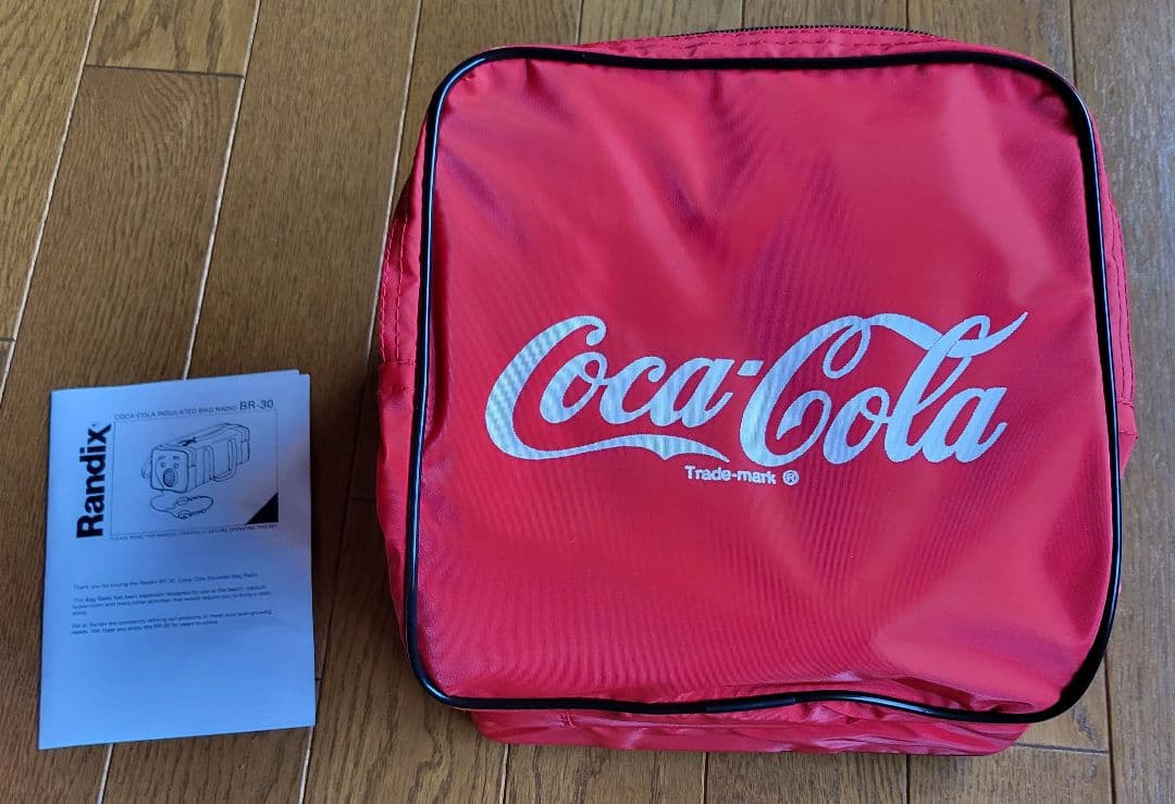 1980年代】コカ・コーラ ヴィンテージ ラジオ内蔵 クーラーバッグ