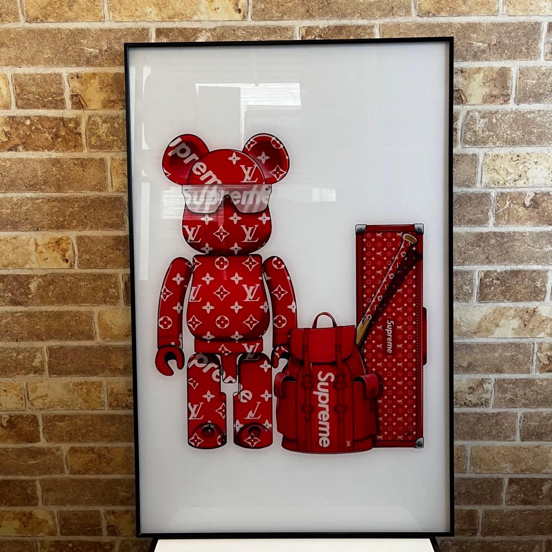 本日限定値下げ Louis Vuitton Supreme ベアブリック