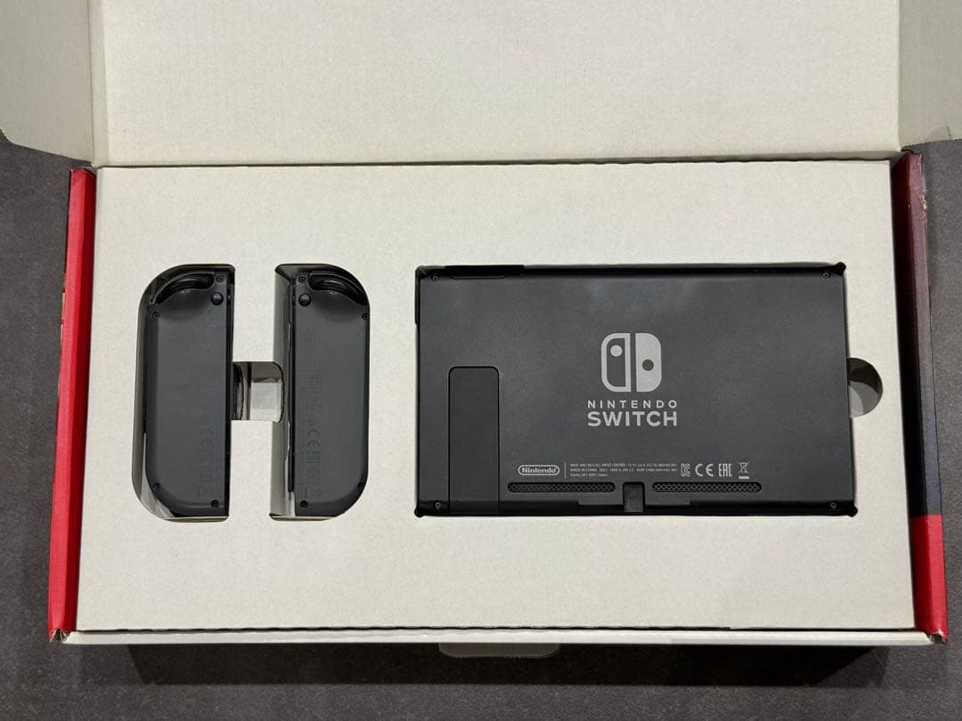 NintendoSwitch 箱付き 付属品完備 512GB SDカード付 - メルカリ
