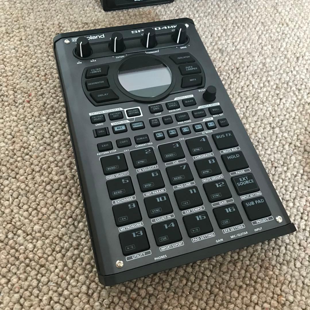 Roland sp404 mk2 サンプラー/スピーカー/ケース/ケーブルセット