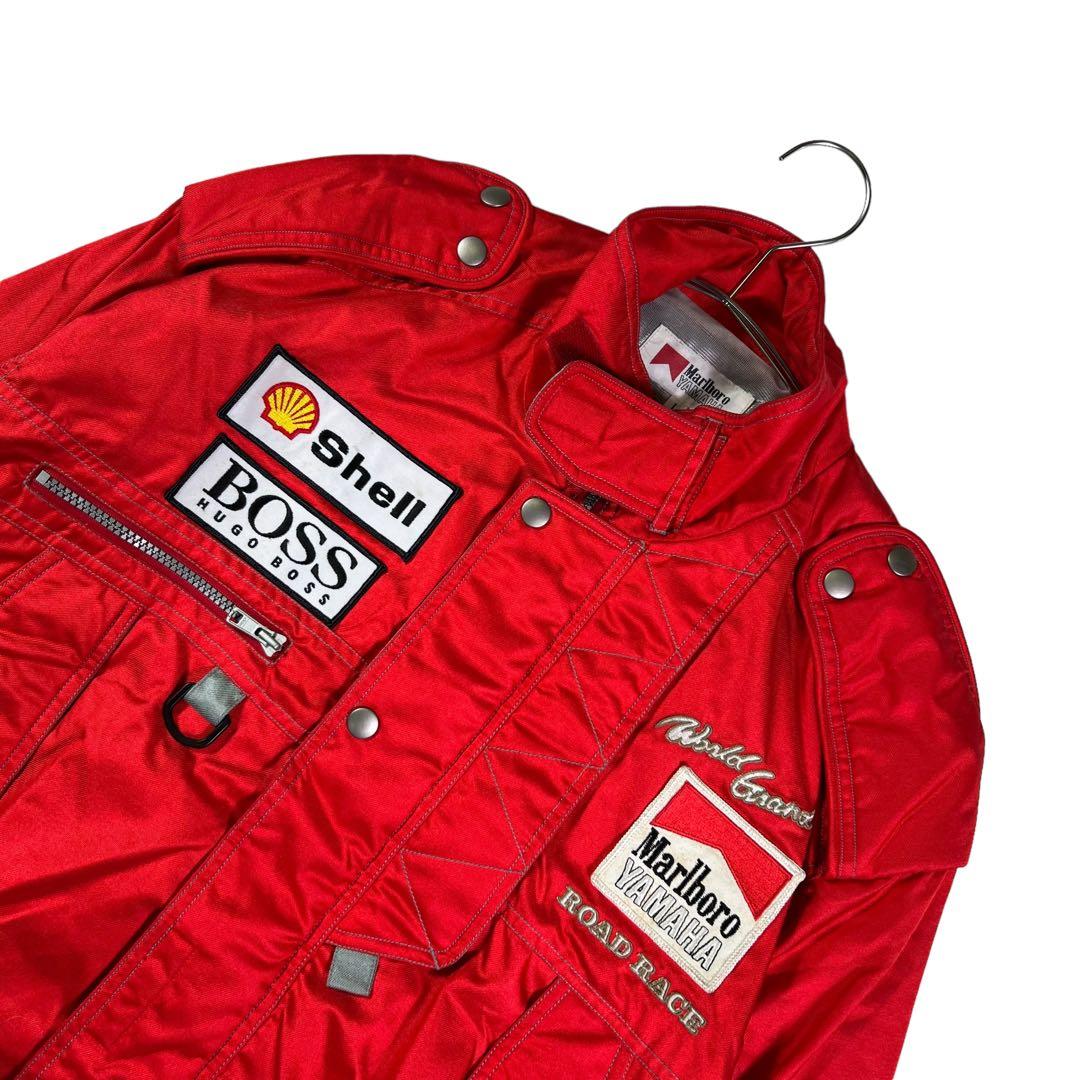 美品 YAMAHA MARLBORO ヤマハ マルボロ レーシングジャケット - メルカリ