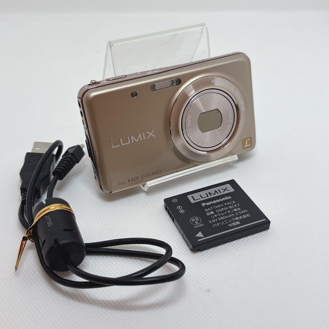 【美品】 動作品 DMC-FX80 ゴールド パナソニック デジカメ 概要 デジタルカメラ DMC-FX80 | LUMIX（ルミックス） ミラーレス一眼