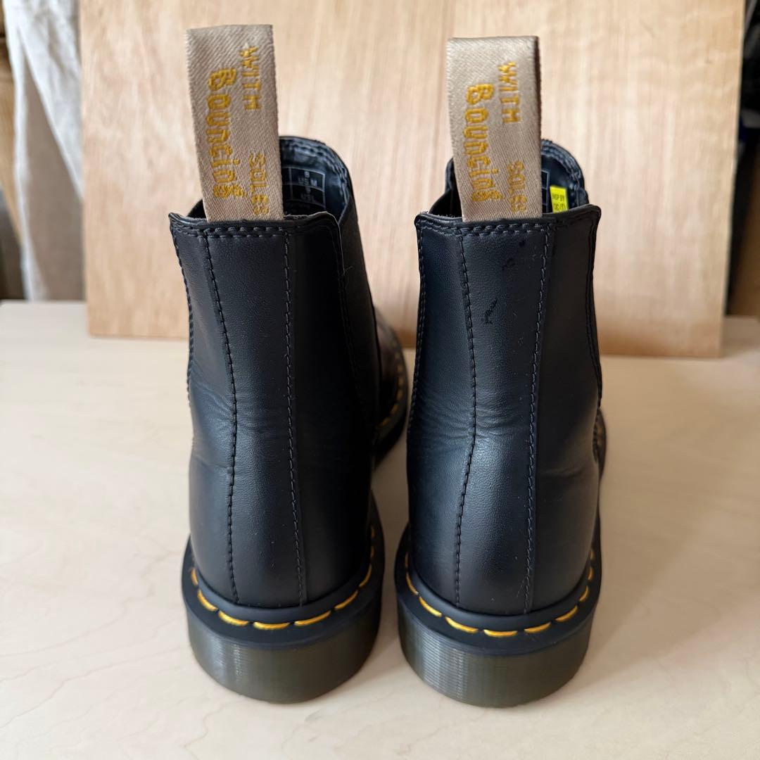 ドクターマーチン チェルシーブーツ ヴィーガン サイドゴア UK7 26cm