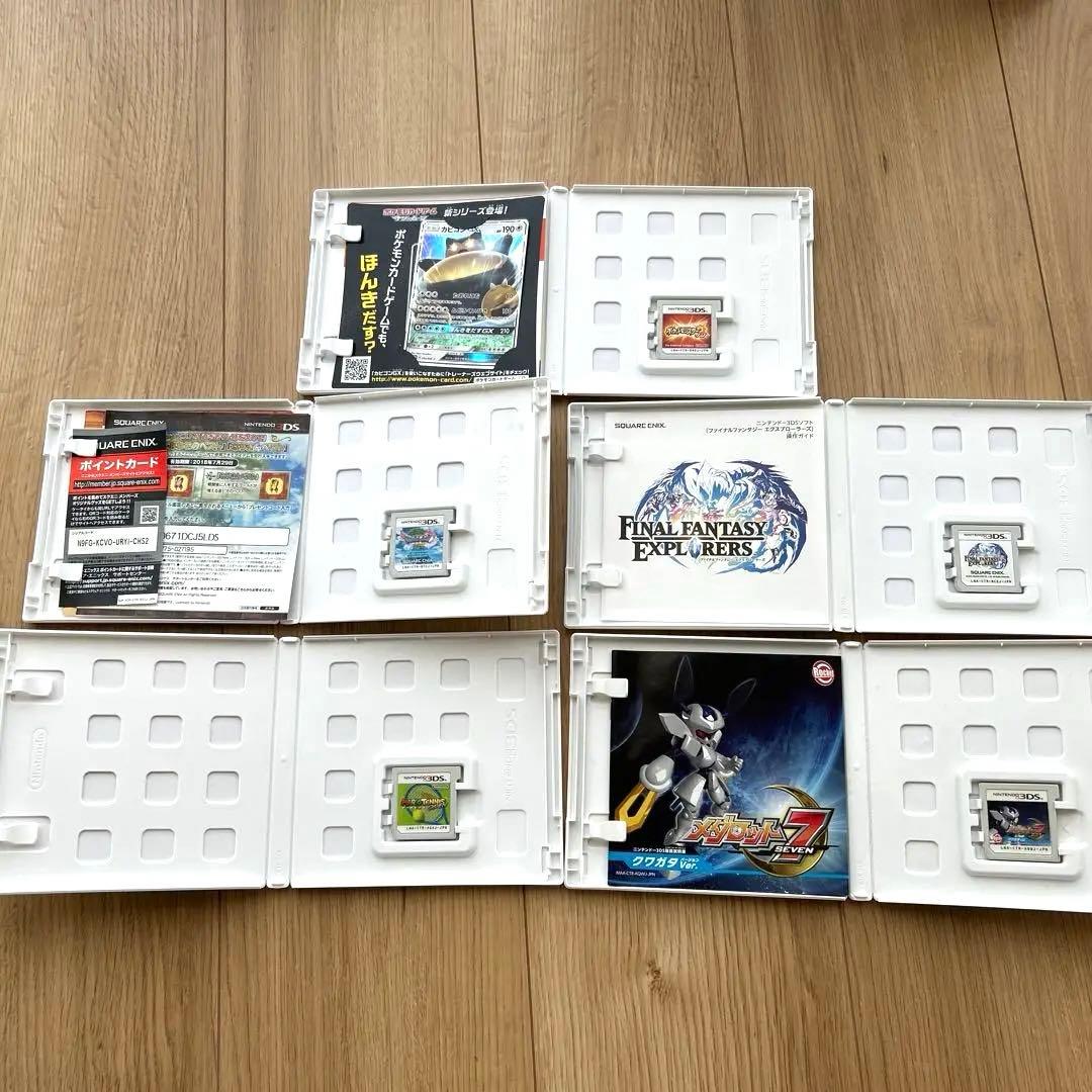 3DSソフト ポケモン ドラクエ FF マリオ メダロット - メルカリ