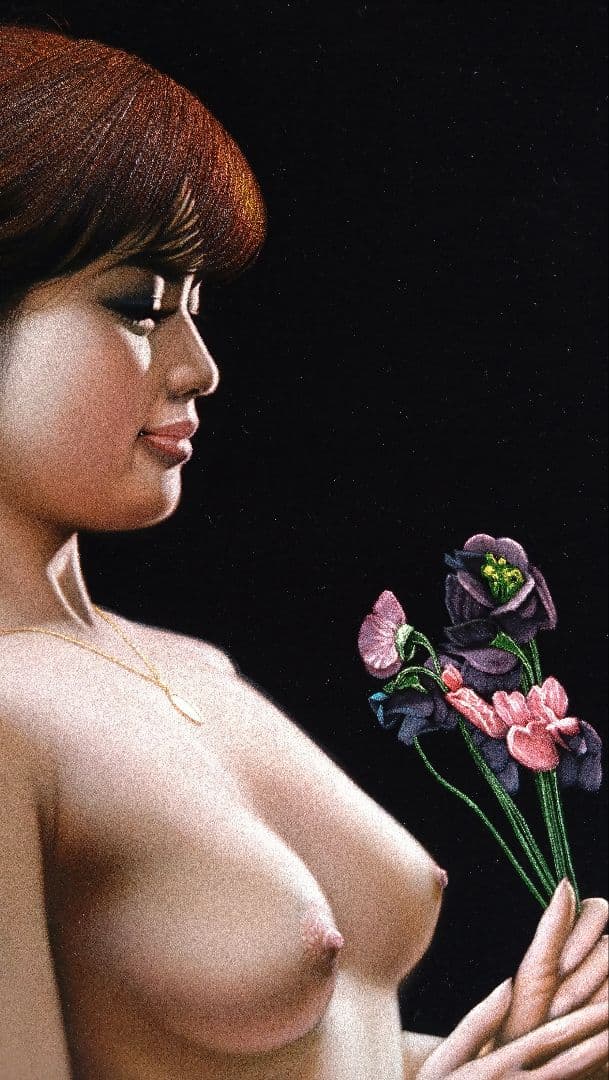 人見友紀　伝説の逃亡画家　裸婦　油彩画　油絵　20号　人見友紀