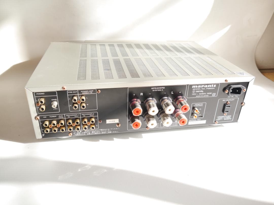 コムギ様 komarantz プリメインアンプ『 PM8004 』 動作品 - アンプ新