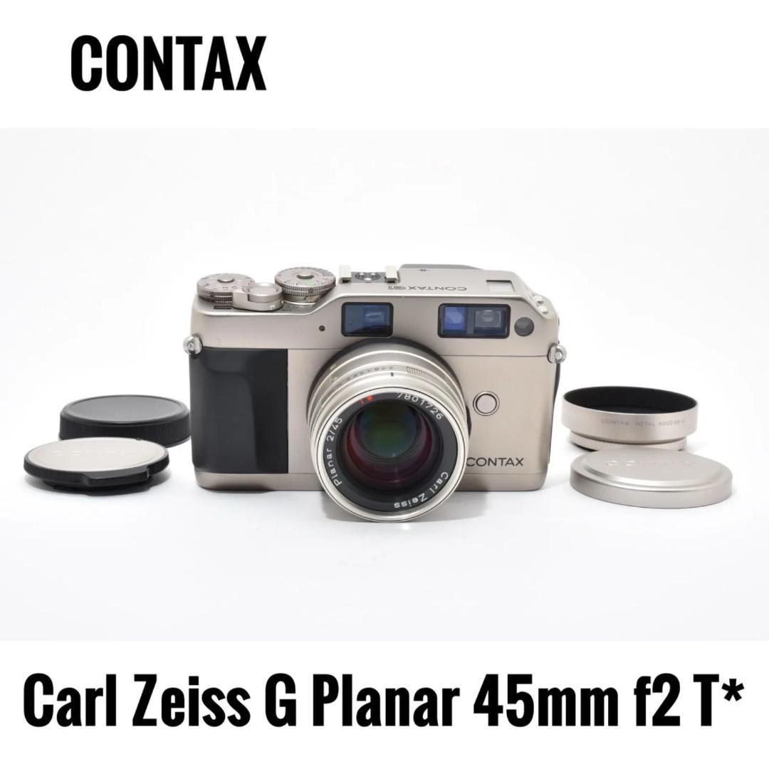 CONTAX G1 Carl Zeiss G Planar 45mm f2 T* - メルカリ