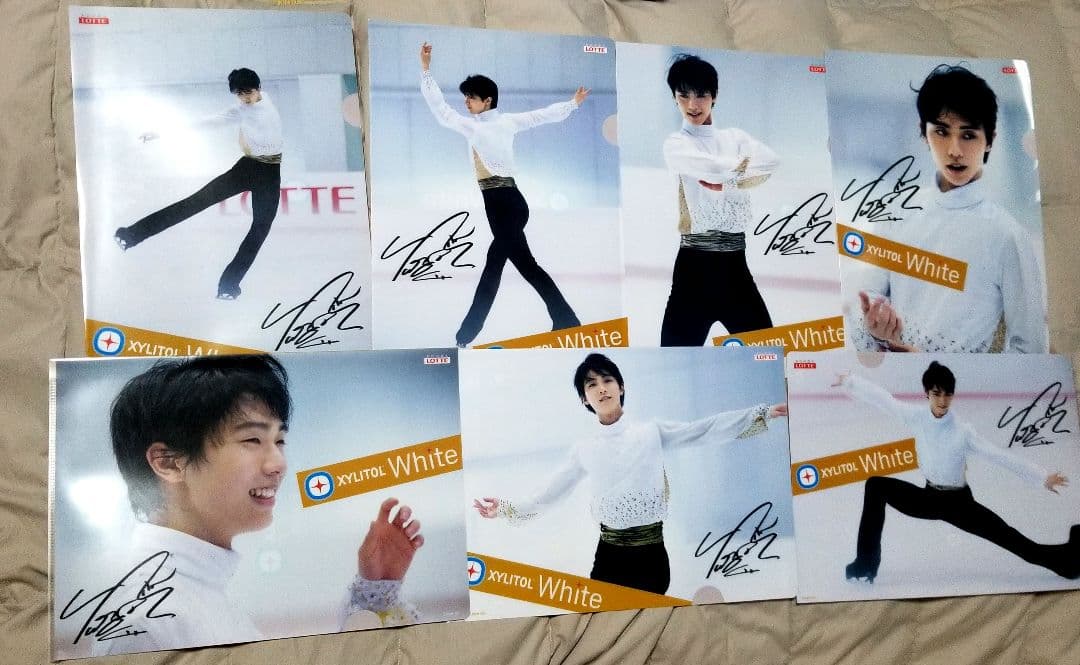 羽生結弦 クリアファイル 西川 CiONTU ロッテ - メルカリ