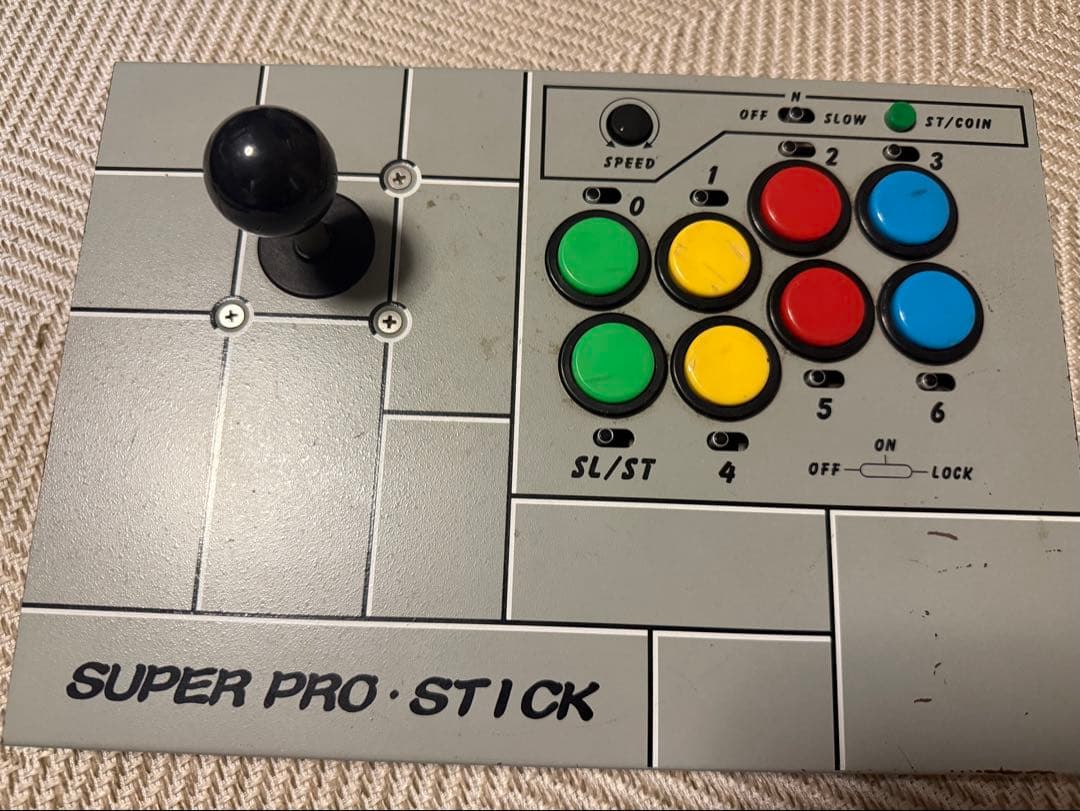 シグマ電子 SUPER PRO STICK Σ8000TB ケーブル付き アーケードゲームシグマ電子 SUPER PRO STICK Σ8000TB