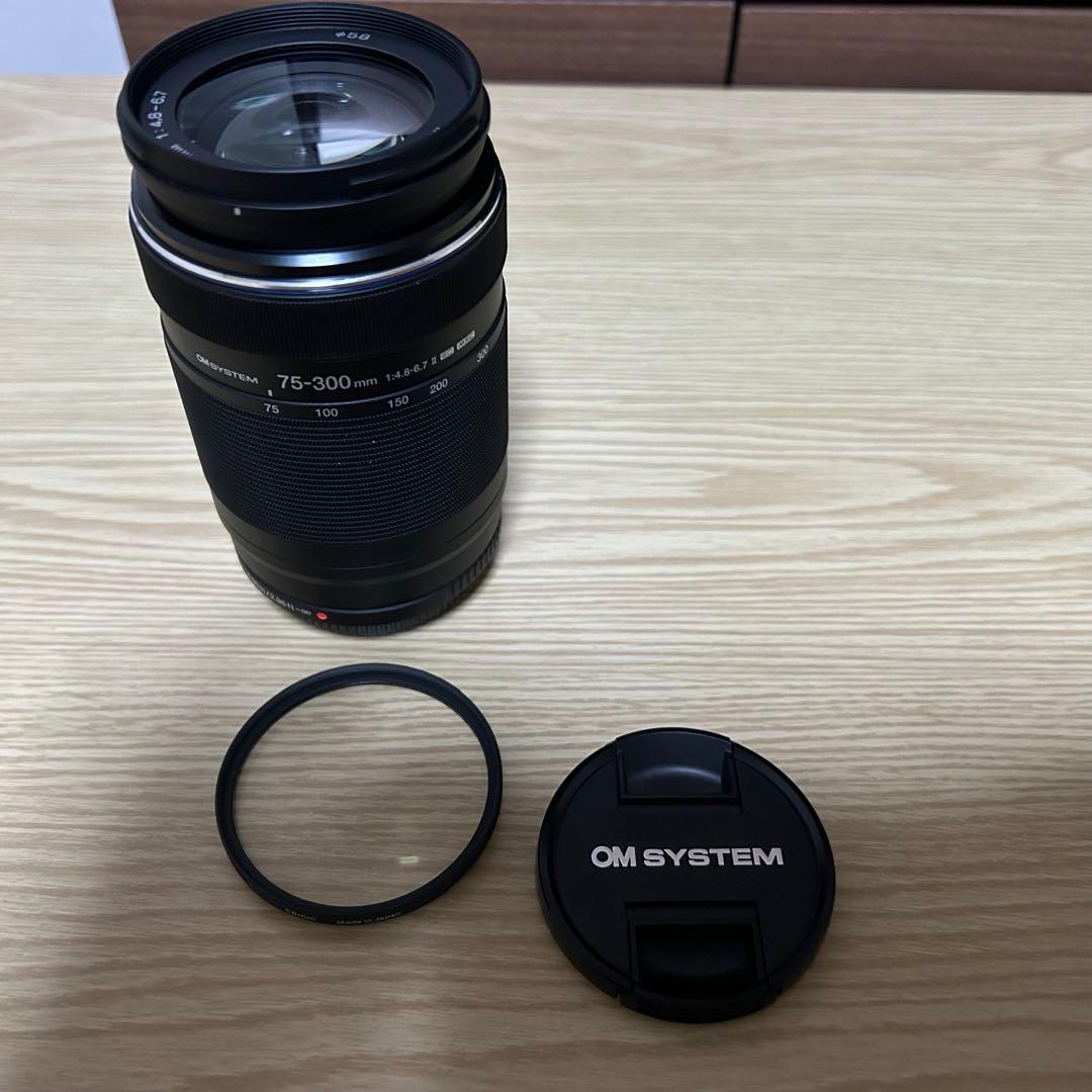 最終価格 OM SYSTEM 75-300mm f/4.8-6.7 ズームレンズ