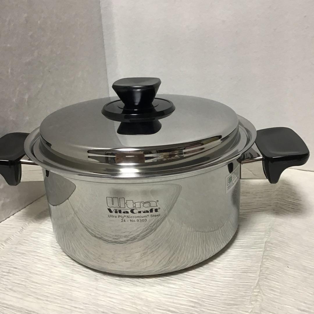 ［未使用］ビタクラフト ウルトラ 両手鍋　３Ｌ （ＮＯ．９３０３） ビタクラフト ウルトラ両手鍋3.0L 9303の通信販売［キッチン