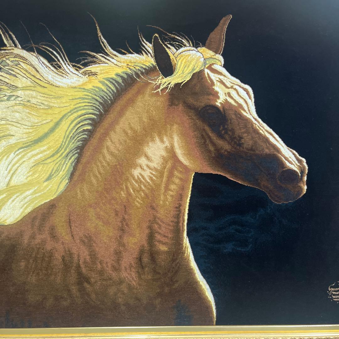 ペルシャ最高級タブリーズ アリーナサブ 額装ペルシャ 91×63 cm