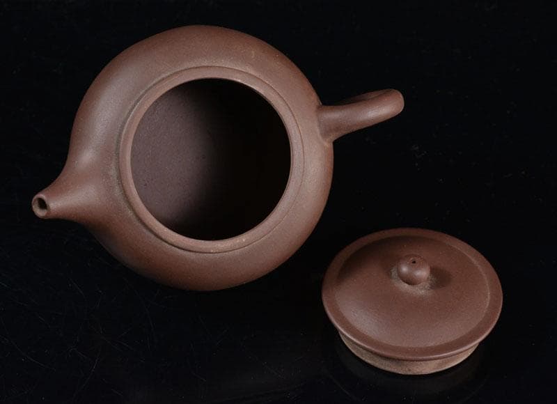 中国 紫砂 朱泥 急須 茶壷 陸羽一九八七年銘 V R5346